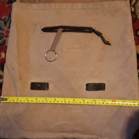 Canvas Backpack - Picture 2 of 3